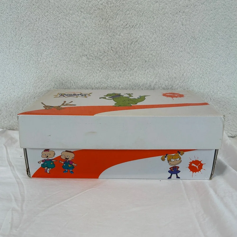 Puma Suede Rugrats JR Black‎ Caribbean Sea Nickelodeon Shoes Size 6Y